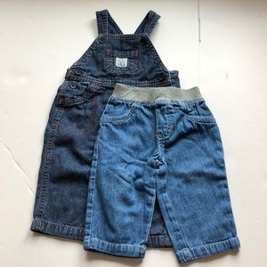 Baby Boy Overall/Pants Bundle